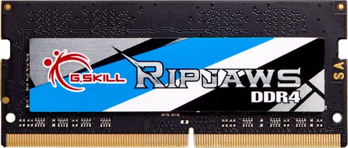 Pamięć do laptopa G.Skill Ripjaws, SODIMM, DDR4, 8 GB, 2666 MHz, CL19 (F4-2666C19S-8GRS)