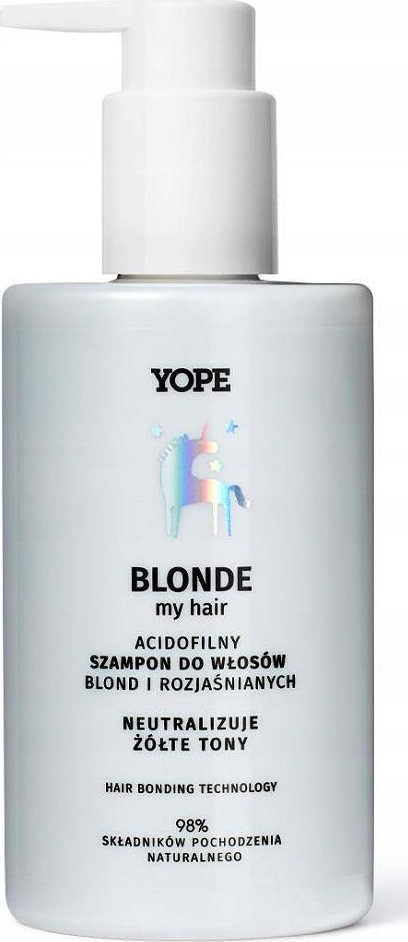 Yope Yope Blonde My Hair acidofilny szampon do włosów blond i rozjaśnianych 300ml