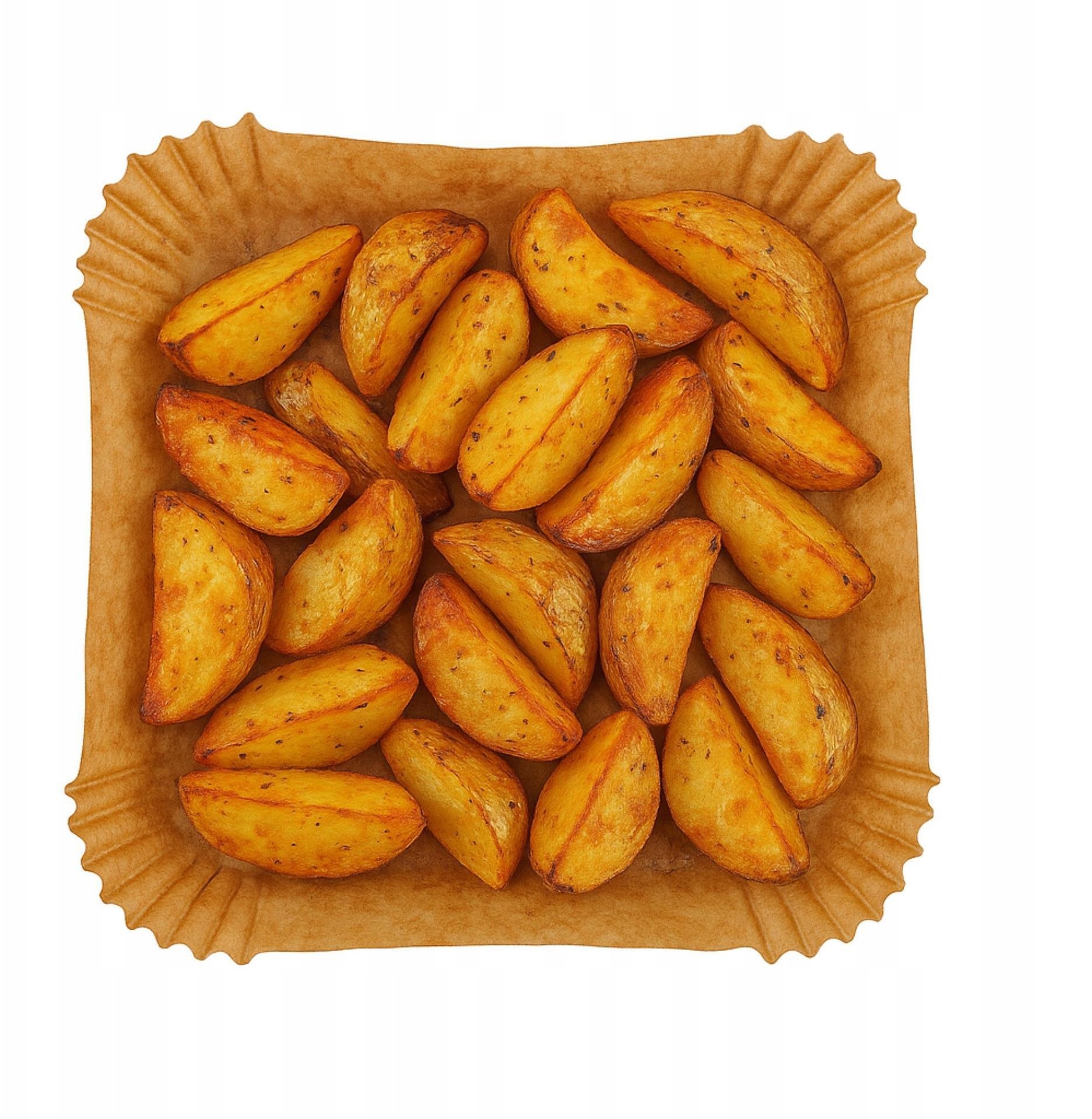 WKŁAD PAPIEROWY PAPIER DO FRYTKOWNICY BEZTŁUSZCZOWEJ AIR FRYER 20cm 300 SZT