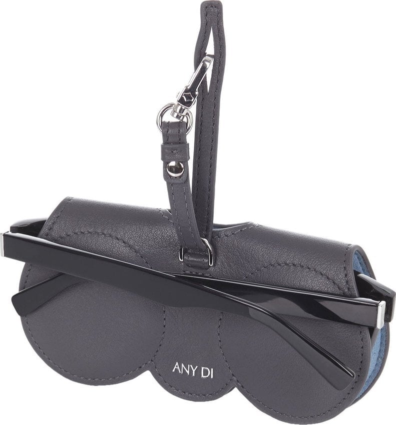 Any Di, Charcoal Suede, Sunglasses Case, SP101602CC