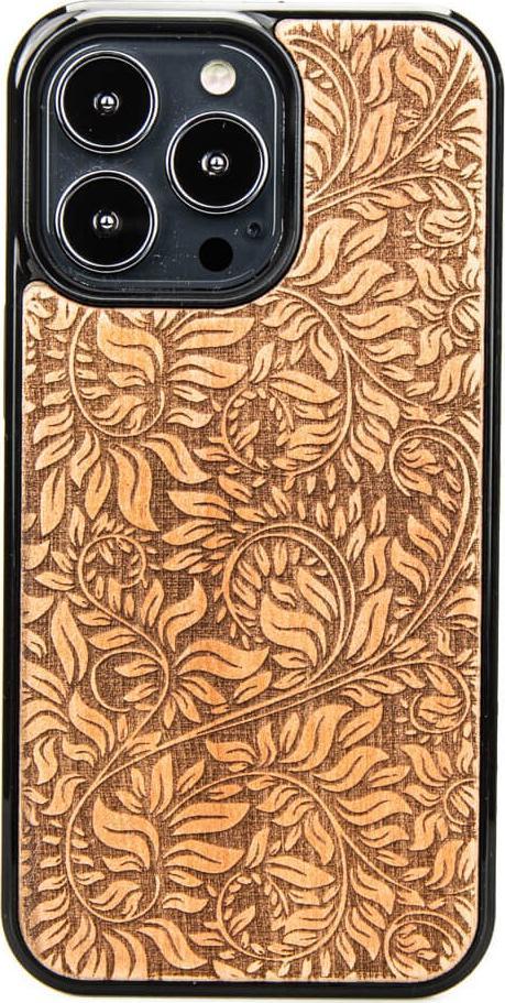 BeWood Drewniane Etui iPhone 13 Pro LIŚCIE JABŁOŃ
