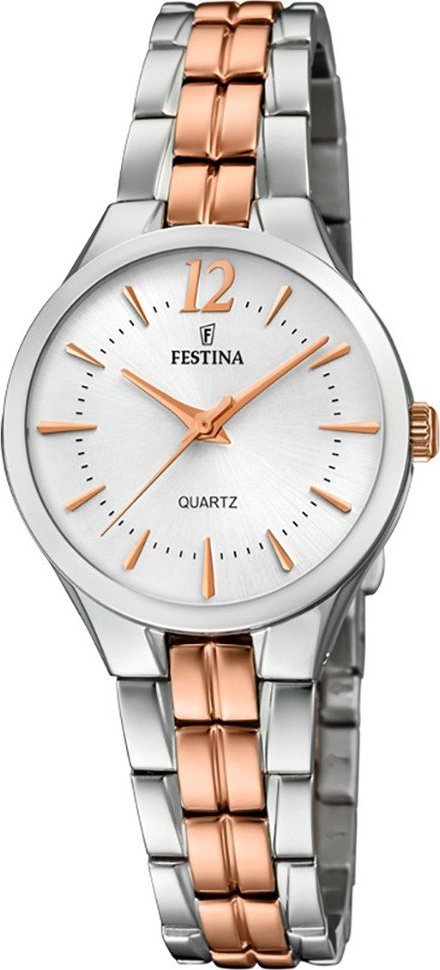 Zegarek Festina Zegarek damski Festina F20217-2 srebrny