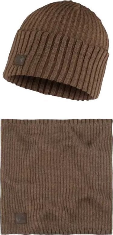 Buff Buff Gift Pack Set Beanie and Neckwarmer 1323499011000 Czarne One size