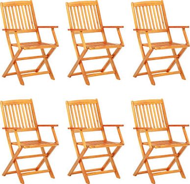 Elior 7-cz. komplet drewnianych mebli ogrodowych Aubrey