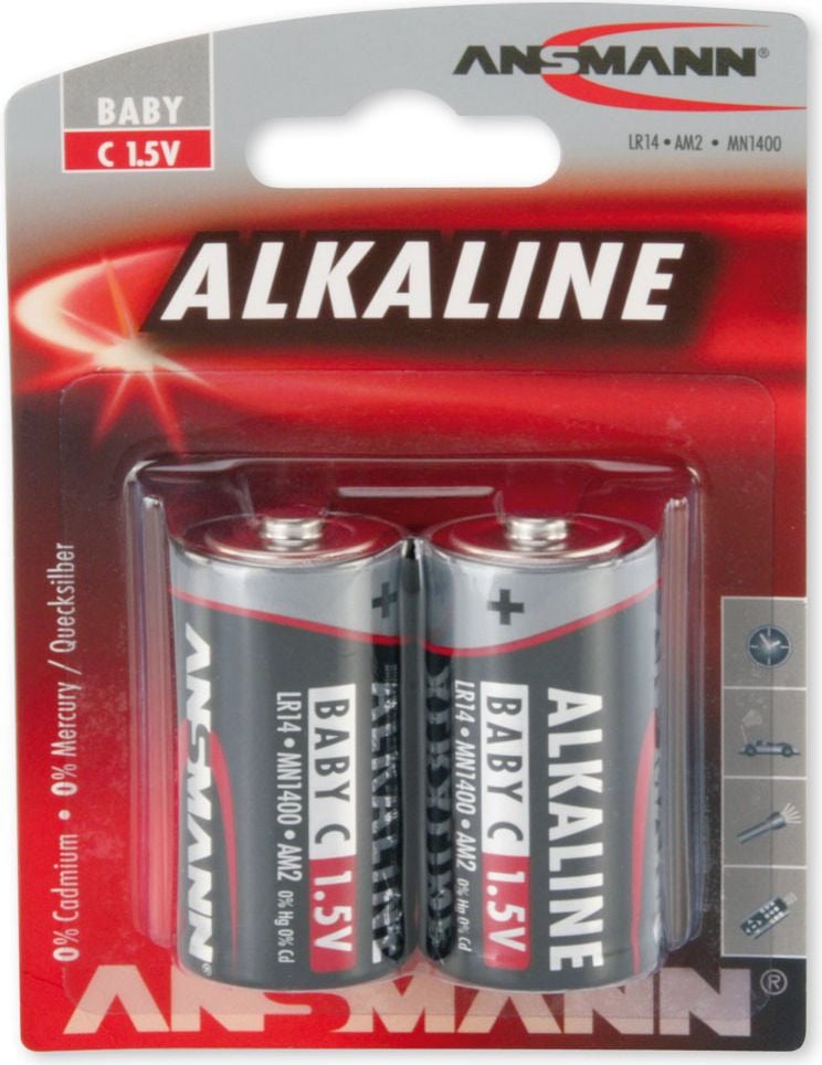 Ansmann Bateria Red C / R14 2 szt.