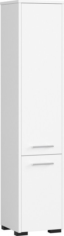 Nore Aukšta vonios spintelė-lentyna NORE Fin su 2-omis durelėmis, balta