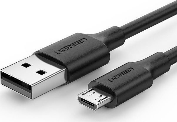 Kabel USB Ugreen USB-A - microUSB 1.5 m Czarny (60137)