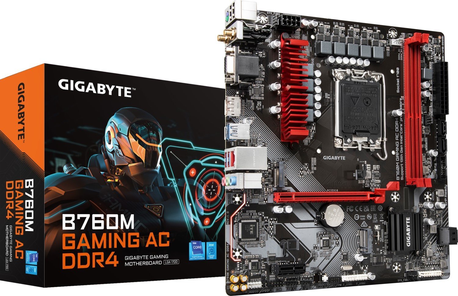 Płyta główna Gigabyte B760M GAMING AC DDR4
