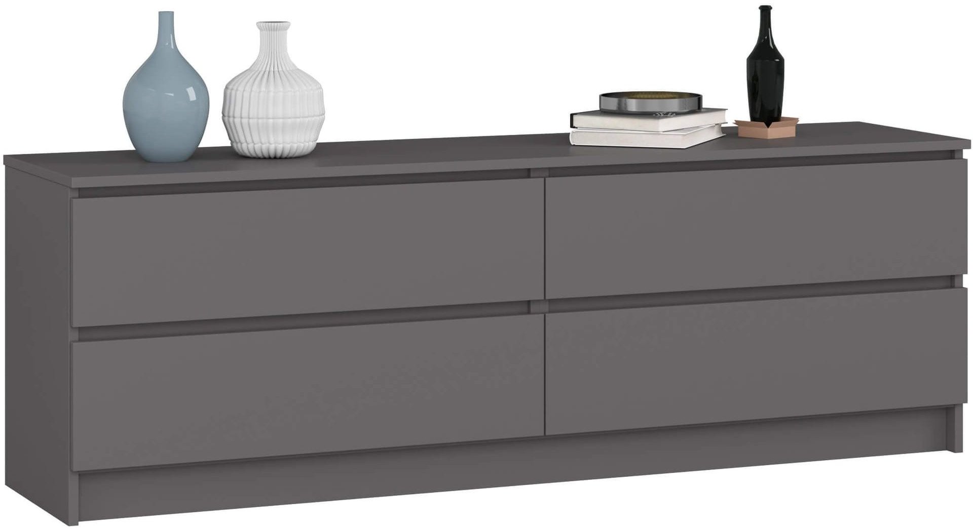 KOMODA K160 4SZ CLP PK GRAFIT SZARY