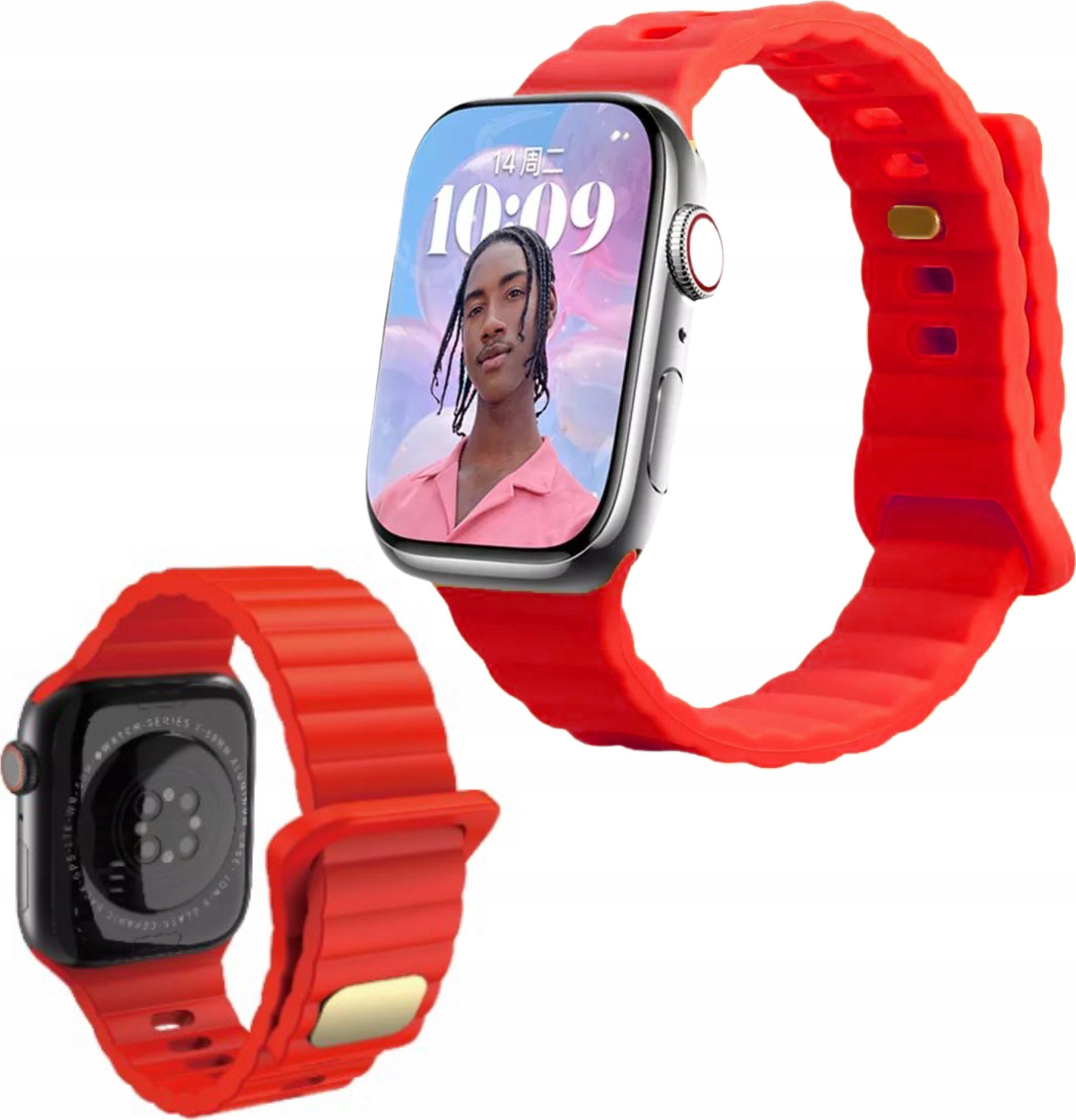 4TechGoods PASEK DO APPLE WATCH 4 5 6 7 8 SE ULTRA 42 44 45mm