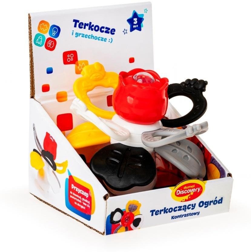 Terkoczący ogród z przyssawką kontrastowy