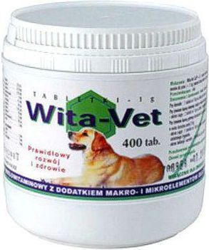EUROWET WITA-VET Ca/P = 1.3 400 tabletek
