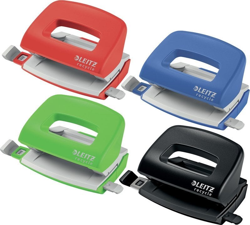 Dziurkacz Leitz Dziurkacz Leitz Nexxt Recycle 5010, CZARNY