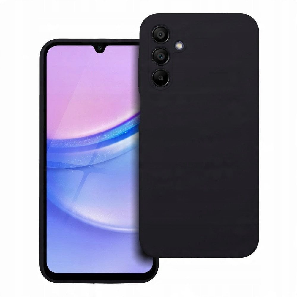 Futerał SILICONE 2mm do SAMSUNG A15 5G / A15 4G czarny