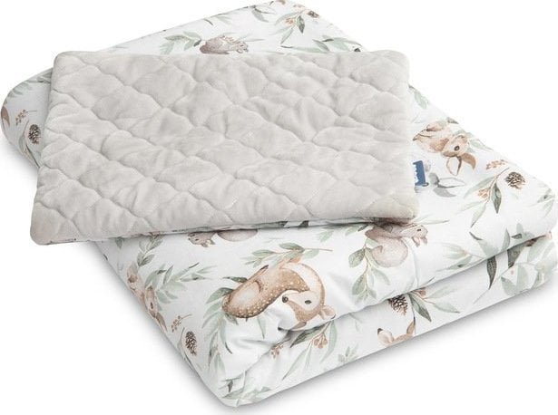 Sensillo KOMPLET DO ŁÓŻECZKA SARENKI PLUSZ KARO