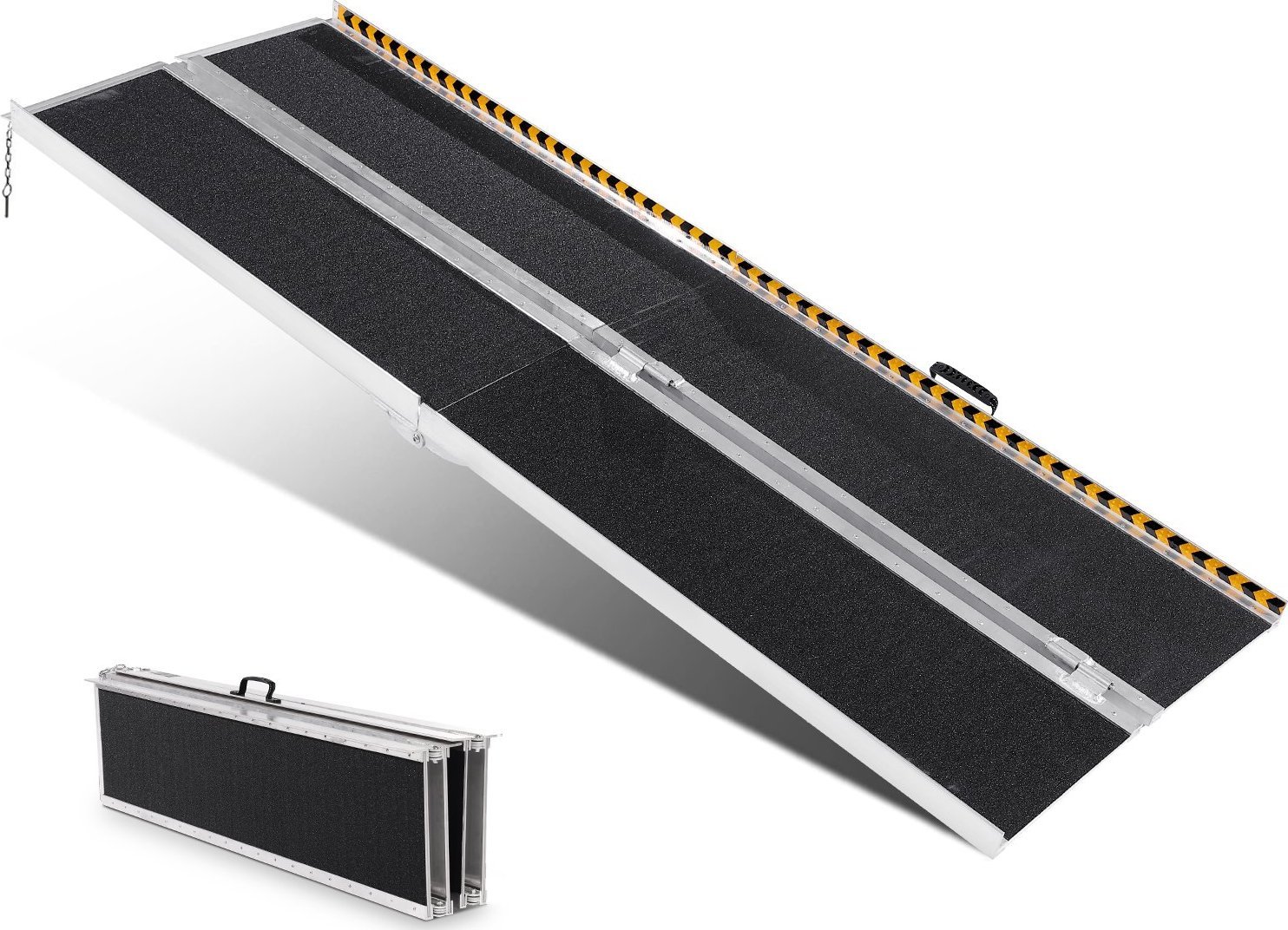 Przenośna Aluminiowa Rampa dla Wózków Inwalidzkich 243 cm