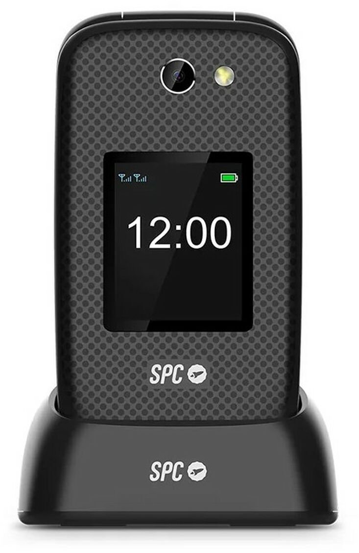 Telefon komórkowy SPC Telefon komórkowy dla seniorów Czarny 128 GB 2,8"