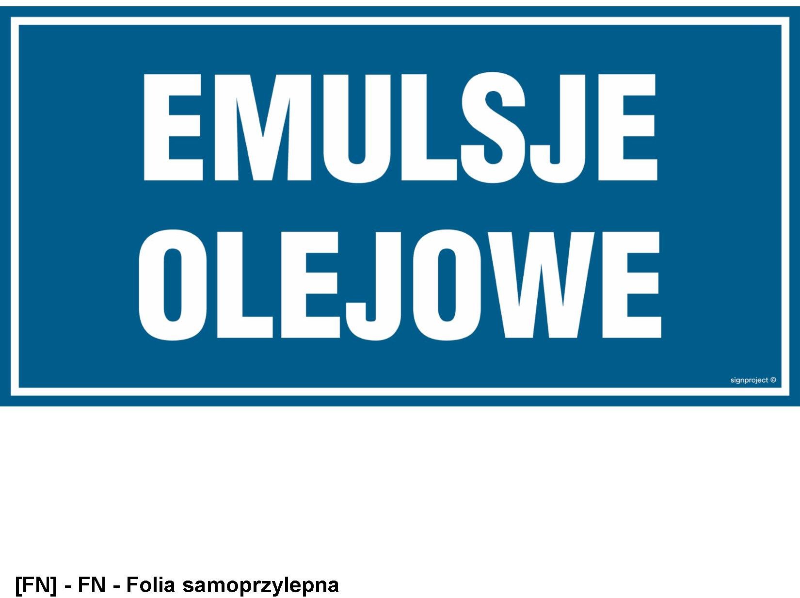 PA513 - Emulsje olejowe 100x50