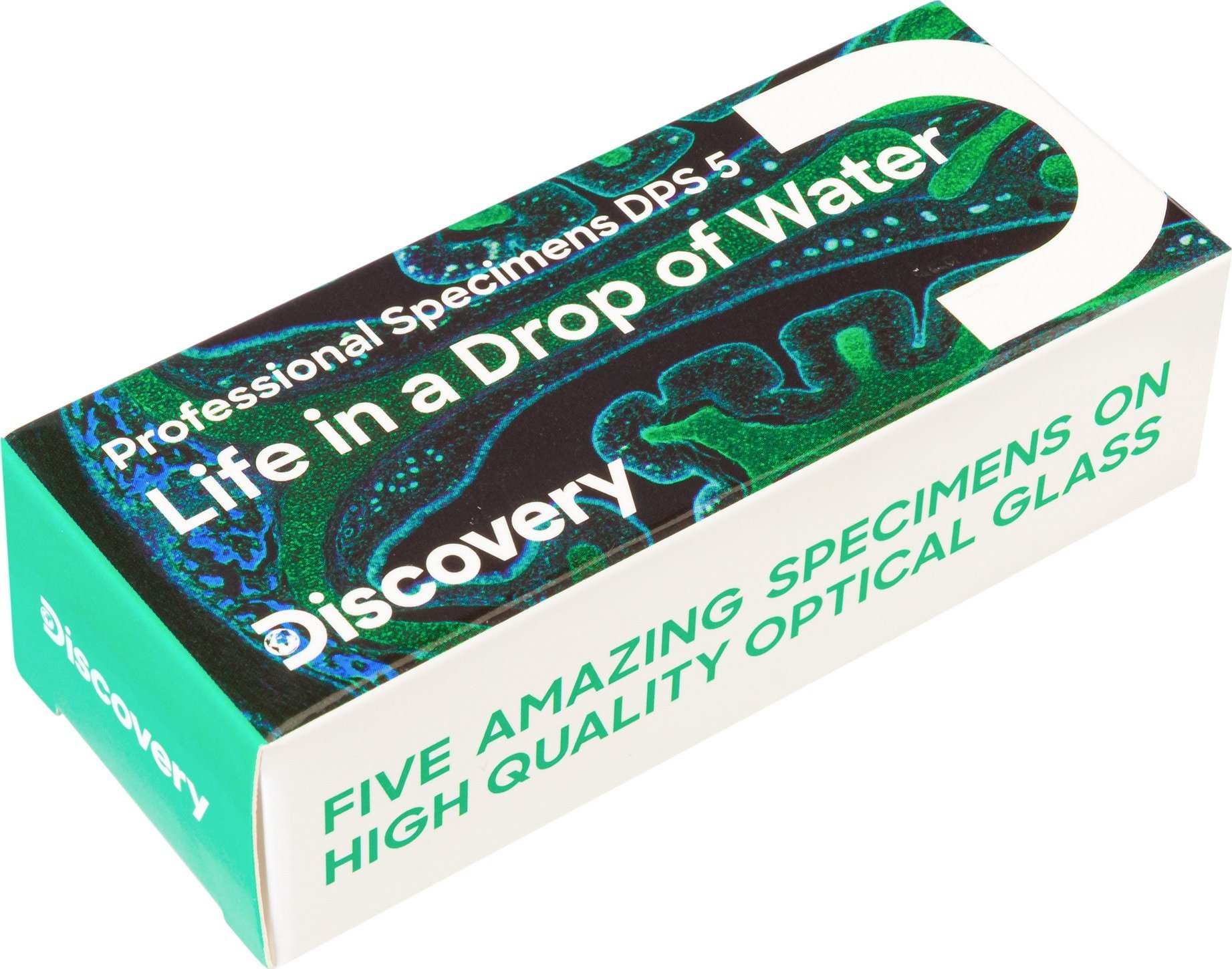 Mikroskop Discovery Zestaw mikropreparatów Discovery Prof DPS 5. Życie w kropli wody