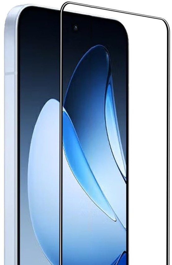 Szkło hartowane do Oppo Reno 13F, z czarną ramką