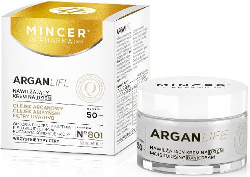 Mincer Mincer Pharma ArganLife 50+ Krem nawilżający na dzień 50ml