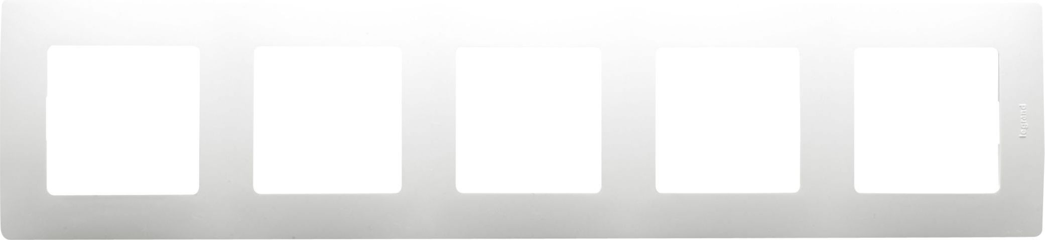 Legrand Ramka pięciokrotna Niloe biała (665005)