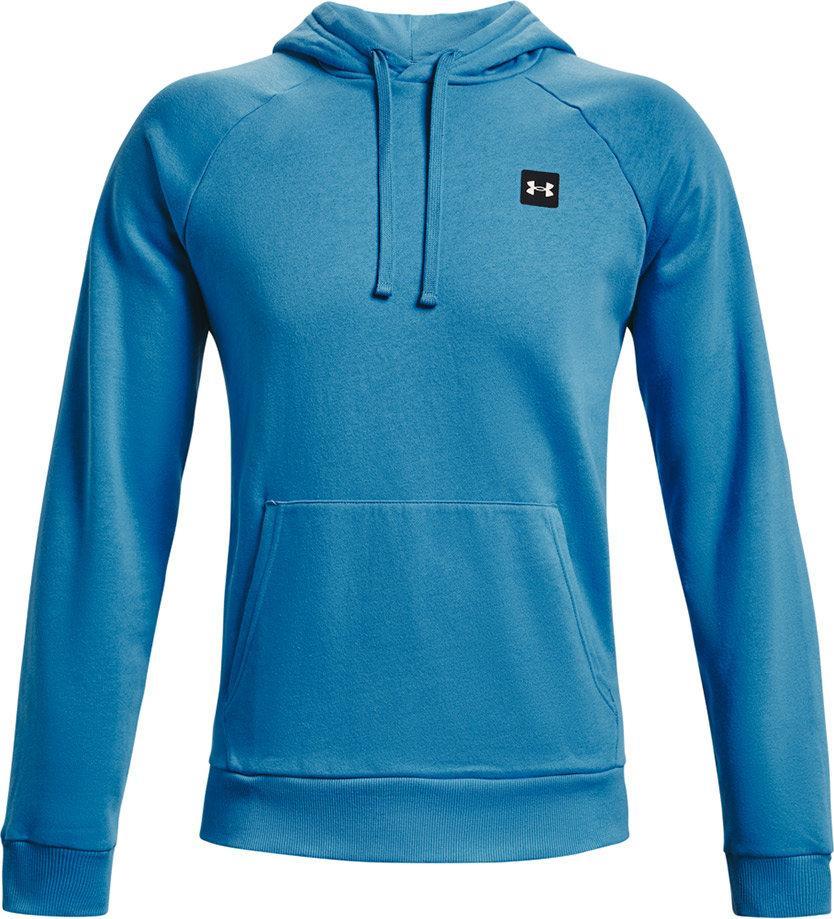 Under Armour Bluza męska Under Armour Rival Fleece Hoodie niebieska 1357092 422 S