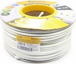 Televes PRZEWÓD KONCENTRYCZNY TELEVES CXT 1.02 CU 79% PVC ref. 2128 - rolka 100m (wewnętrzny)