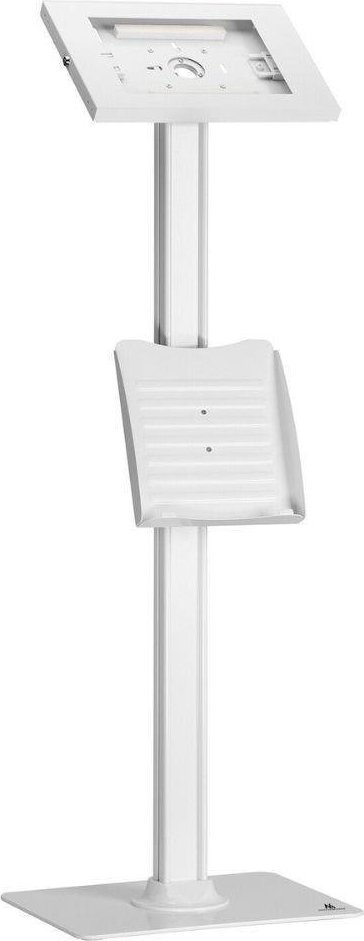 Uchwyt Maclean Uchwyt do tabletu podłogowy z blokadš reklamowy 9,7-11 cali MC-476W Biały