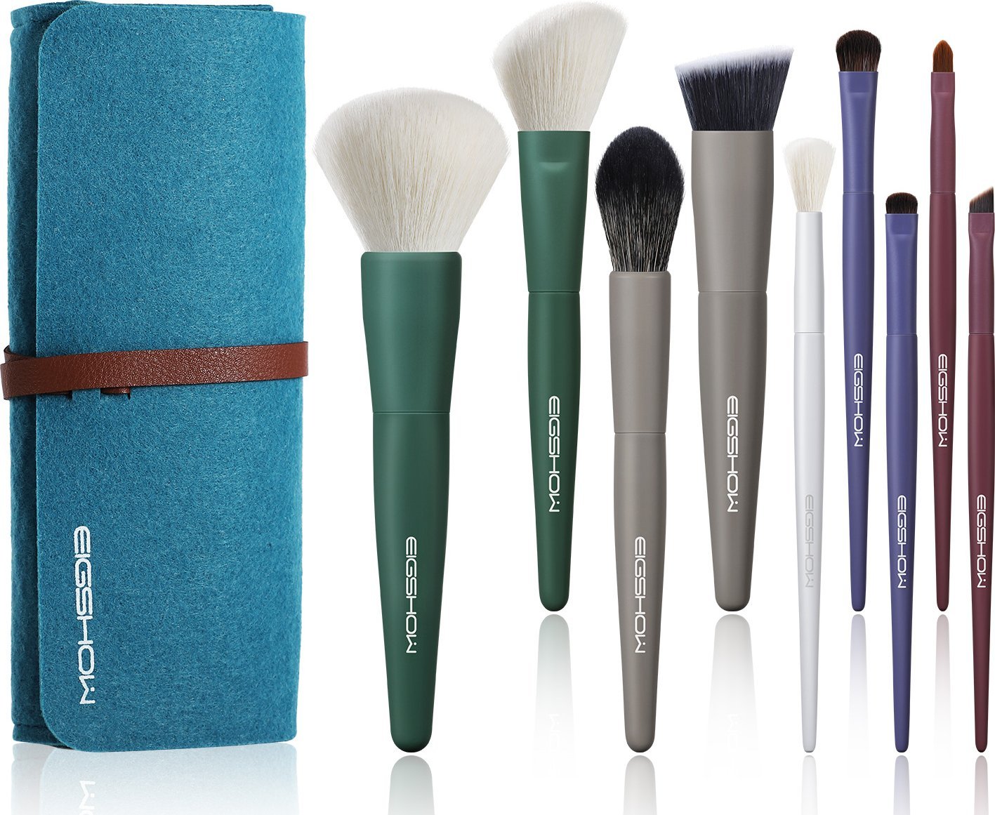 Eigshow Beauty Eigshow Beauty zestaw 9 pędzli seria 5 kolorów Pro