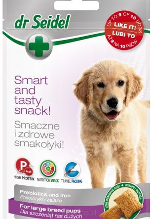 Dr Seidel SMAKOŁYKI dla szczeniąt dużych ras 90g