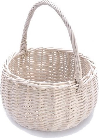 Wnuk Koszyczek Wielkanocny Biały (Boler/20cm)