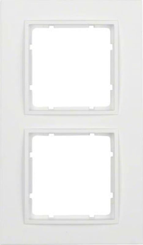 Hager Berker/B.7 Ramka podwójna biały mat 10126919