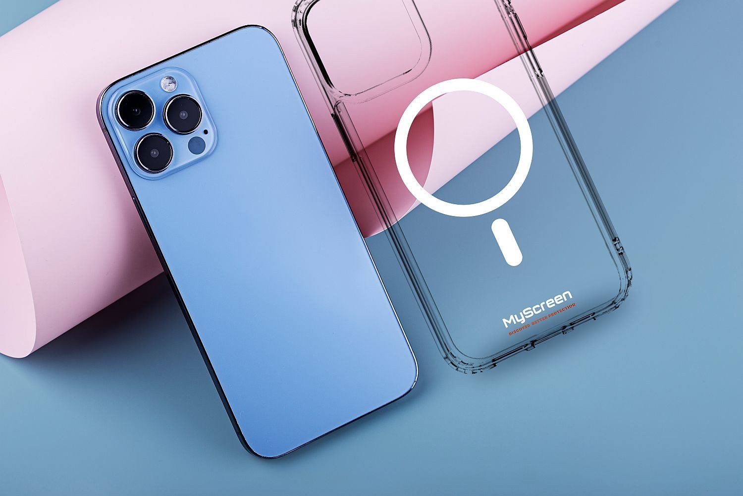 Etui do Apple iPhone 16 Pro 6.3" MyScreen REVO CLEAR CASE MagSafe