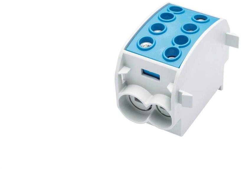 Blok rozdzielczy-odgałęźny Al/Cu SCB 70 (80310) SIMBLOCK jednobiegunowy 70mm2 niebieski 81508003