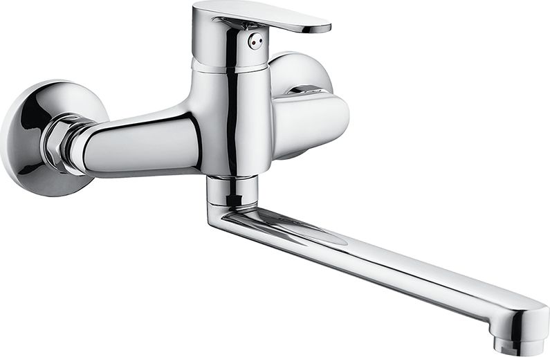 Bateria umywalkowa Deante BAT. CHABER CHROM UMYWALKOWA ŚCIENNA