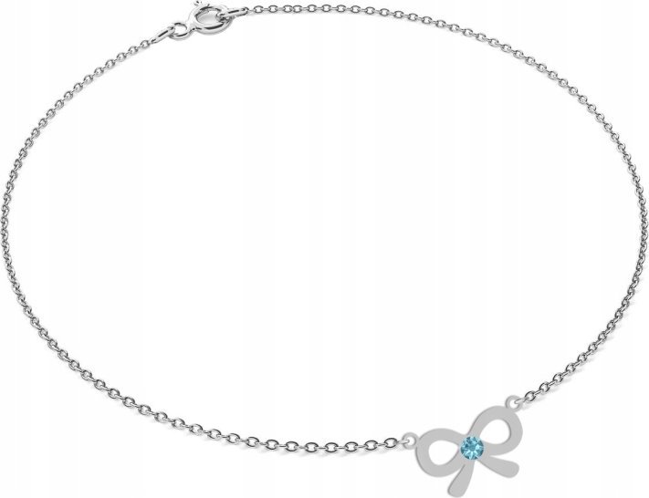 Radziszewska Jewellery Srebrna Bransoletka KOKARDKA DEDYKACJA GRATIS