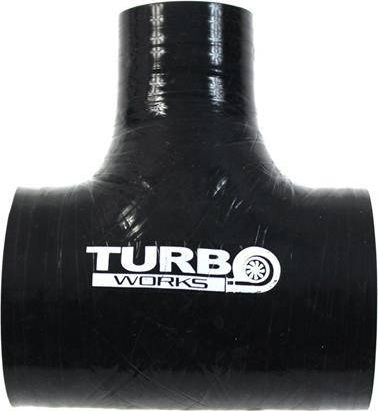 TurboWorks Łącznik T-Piece TurboWorks Black 63-32mm