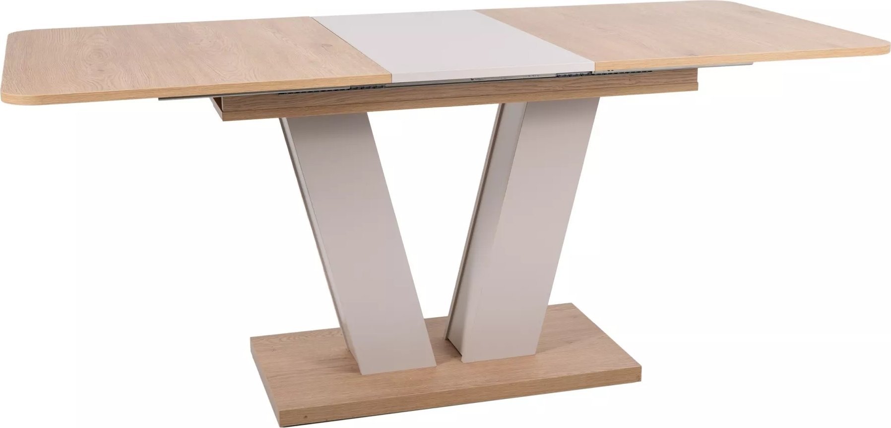 STÓŁ PLATON DĄB CREMONA TORRO / KASZMIR 136(176)X80