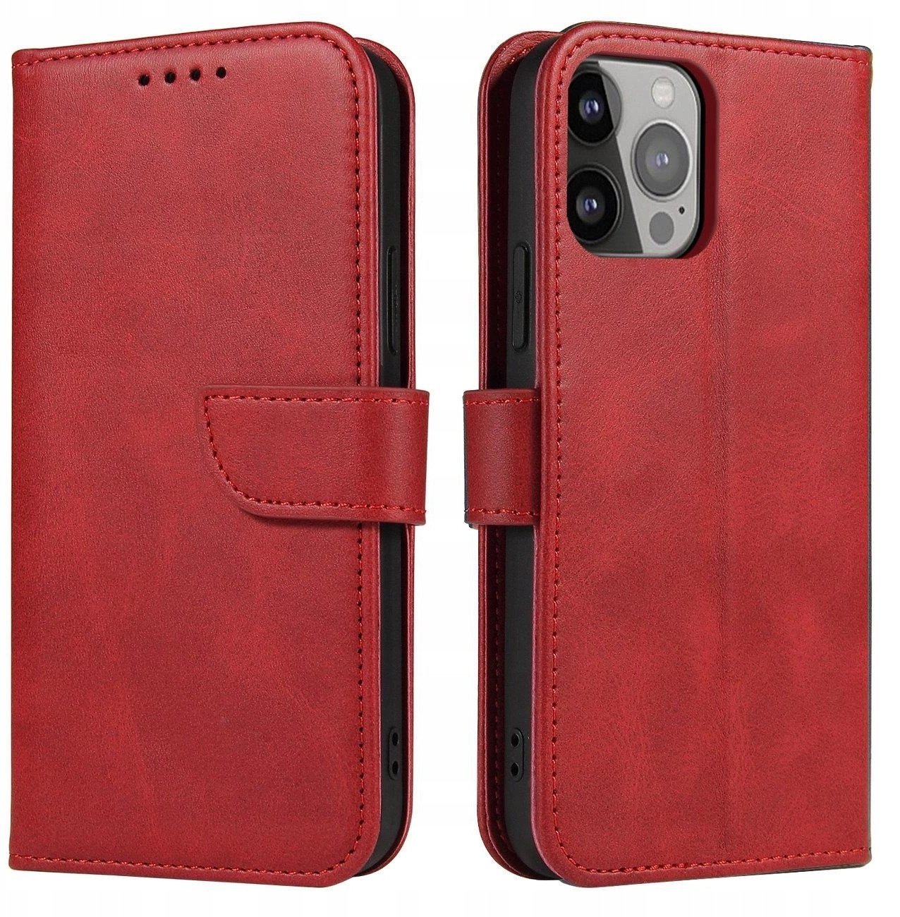 Etui Magnet Case z klapką do Samsung Galaxy S25 Ultra - czerwone