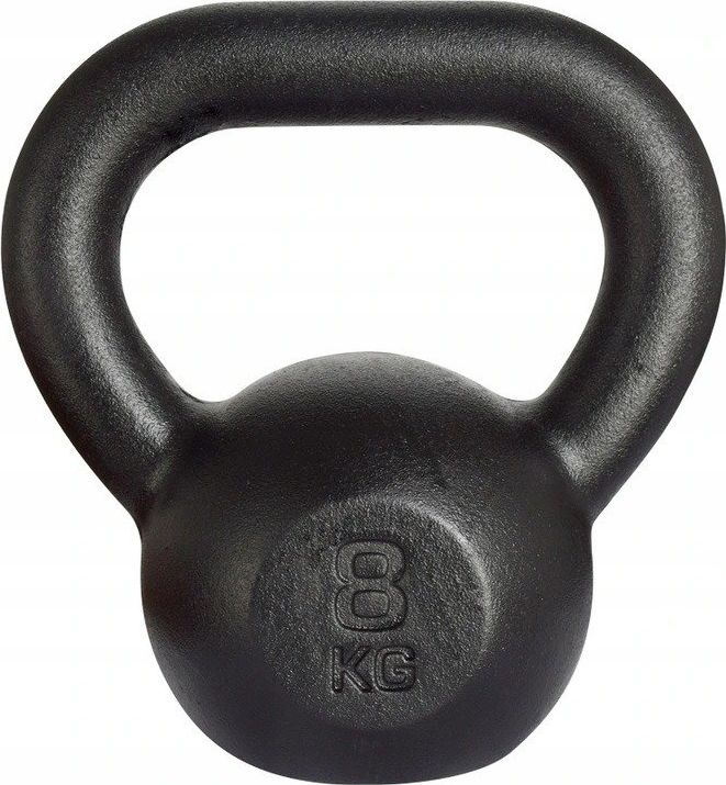 Kettlebell Kawmet żeliwny 8 kg
