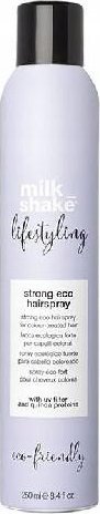 Milk Shake Milk Shake, Lifestyling Eco, Organic Fruit Extracts, Hair Spray, For Styling, Extra Strong Hold, 250 ml For Women