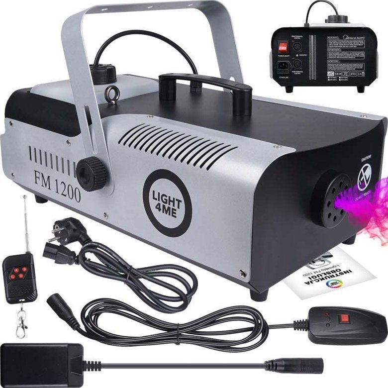 LIGHT4ME LIGHT4ME FM 1200 wytwornica dymu mgły na pilota