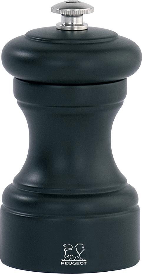Młynek do przypraw Peugeot Młynek do pieprzu 10 cm Peugeot Bistro czarny mat