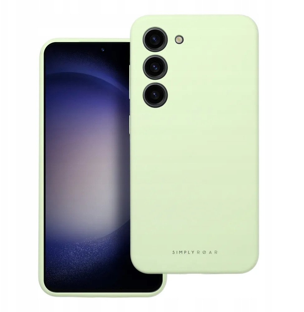 ROAR futerał CLOUD SKIN do SAMSUNG S25 FE Jasnozielony