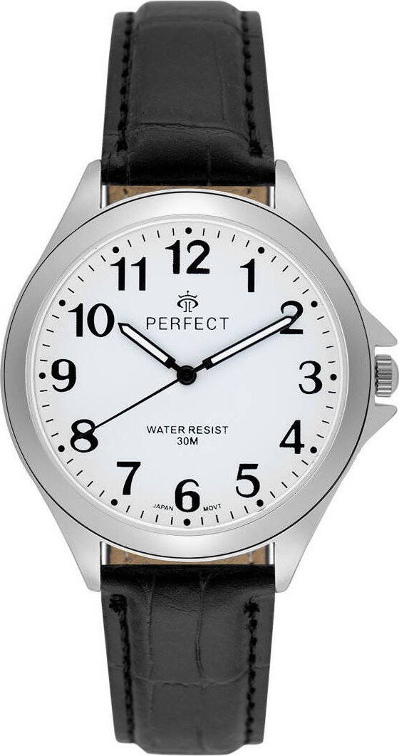 Zegarek Perfect C412D-01 męski klasyczny czytelny .
