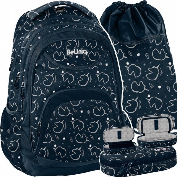 Jednorożec Plecak Szkolny Beuniq Młodzieżowy dla Dziewczyny [BU23UN-2708]