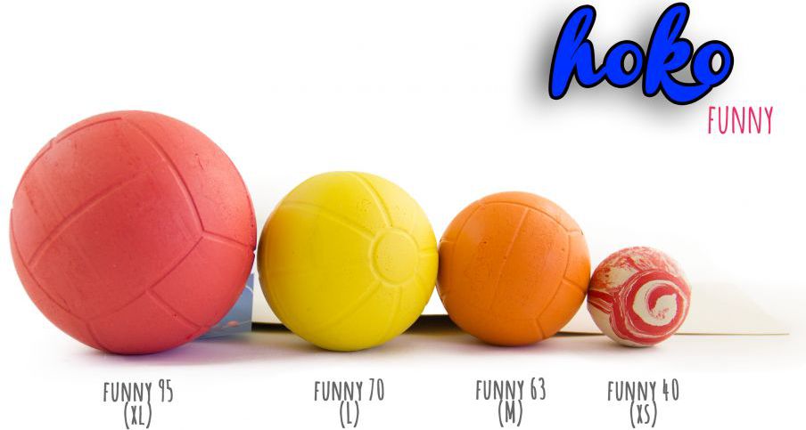 HOKO PIŁKI FUNNY "63" M 6szt/op