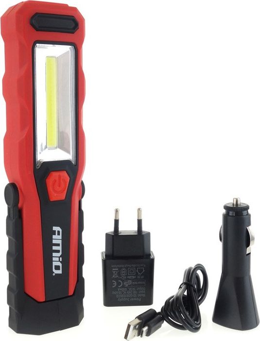 Latarka AMiO Latarka inspekcyjna z wbudowanym akumulatorem wt02