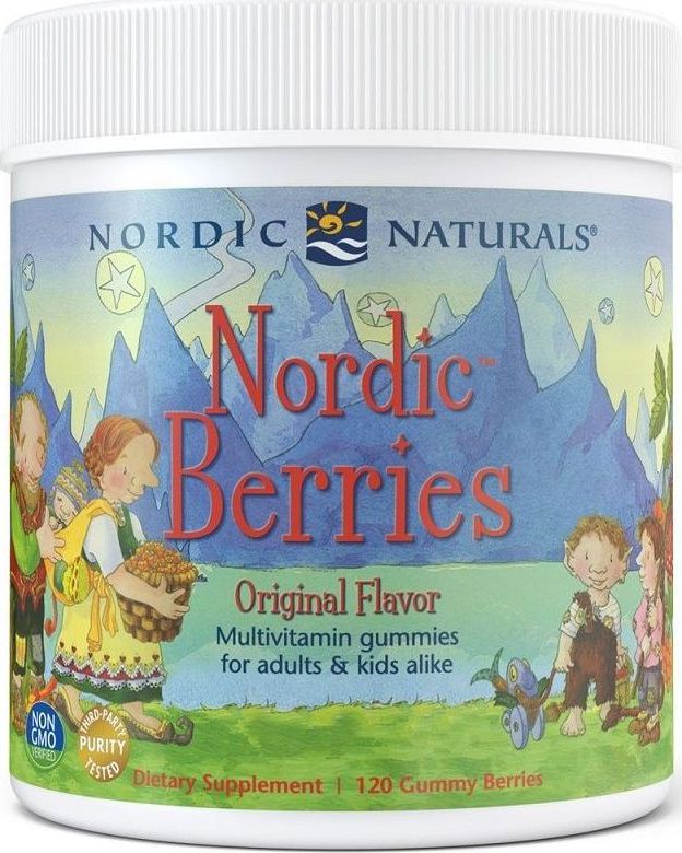 Nordic naturals Nordic Naturals - Nordic Berries, Oryginal, 120 żelek